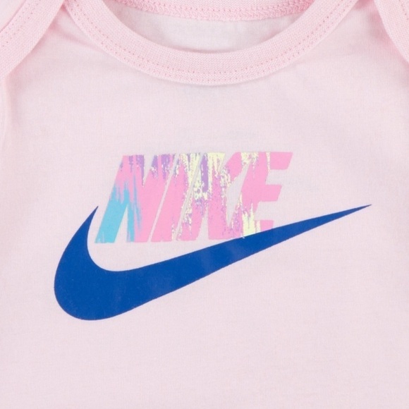 NIKE • Baby & Toddler Girl Nike Bodysuit & Tie-Dye Leggings Set - Picture 4 of 7